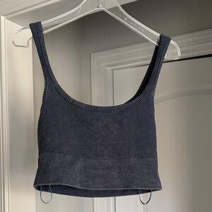 Navy Blue Women's Tank Top